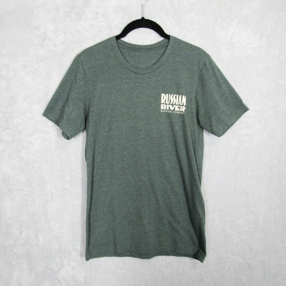 Russian River Brewing Shirt Mens Small Green Pliny The Younger 2020 Beer Tee